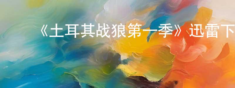 ﻿陈东霖发布﻿《土耳其战狼第一季》迅雷下载/在线观看-犯罪历史-美剧天堂